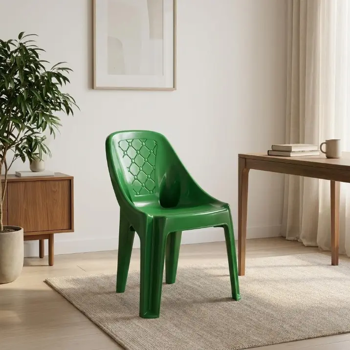Charlie Box Chex Semi Virgin Chair